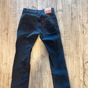 Levi's 501 29/32 Black Men's Straight-Leg Jeans